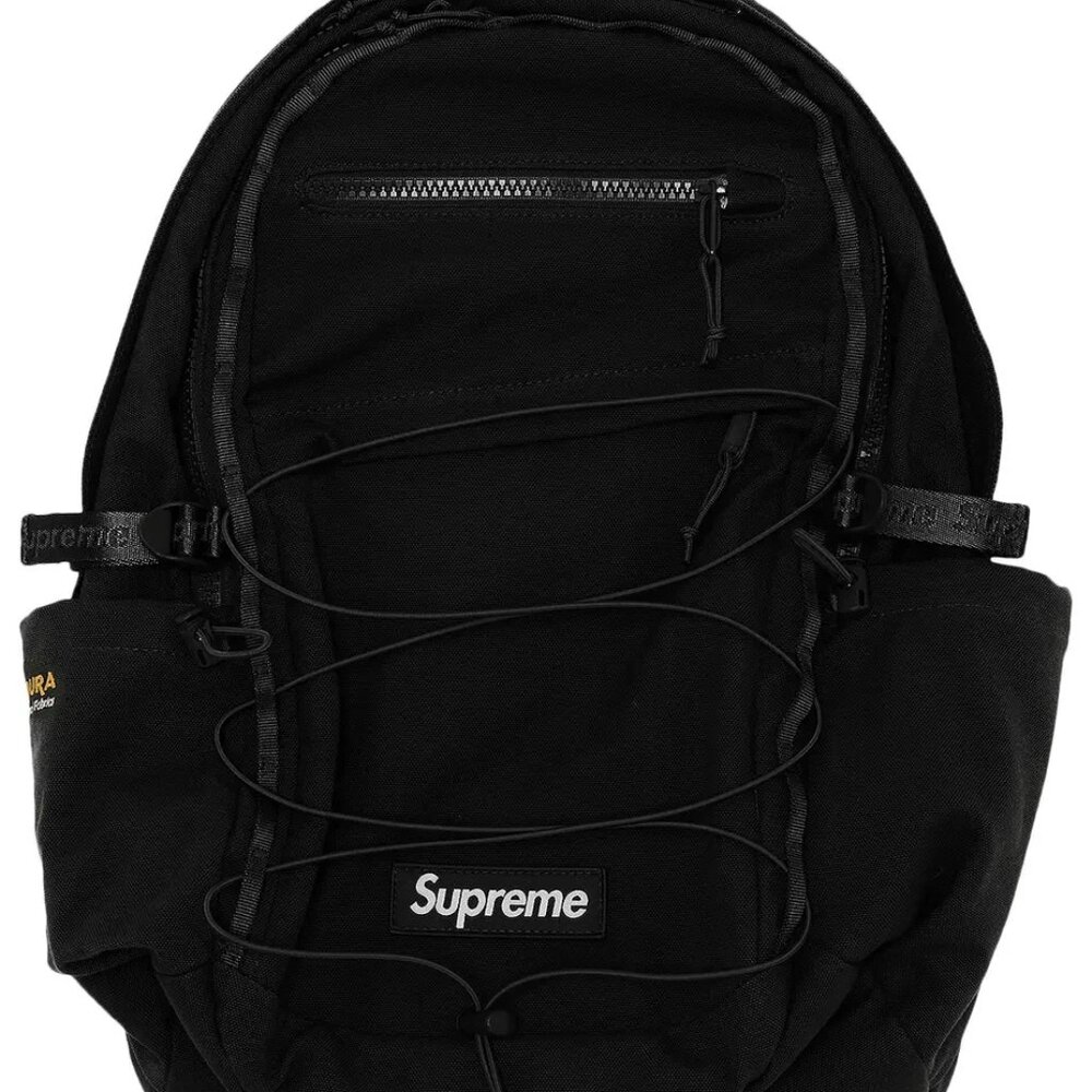 Supreme Backpack Black SS25 Cordura